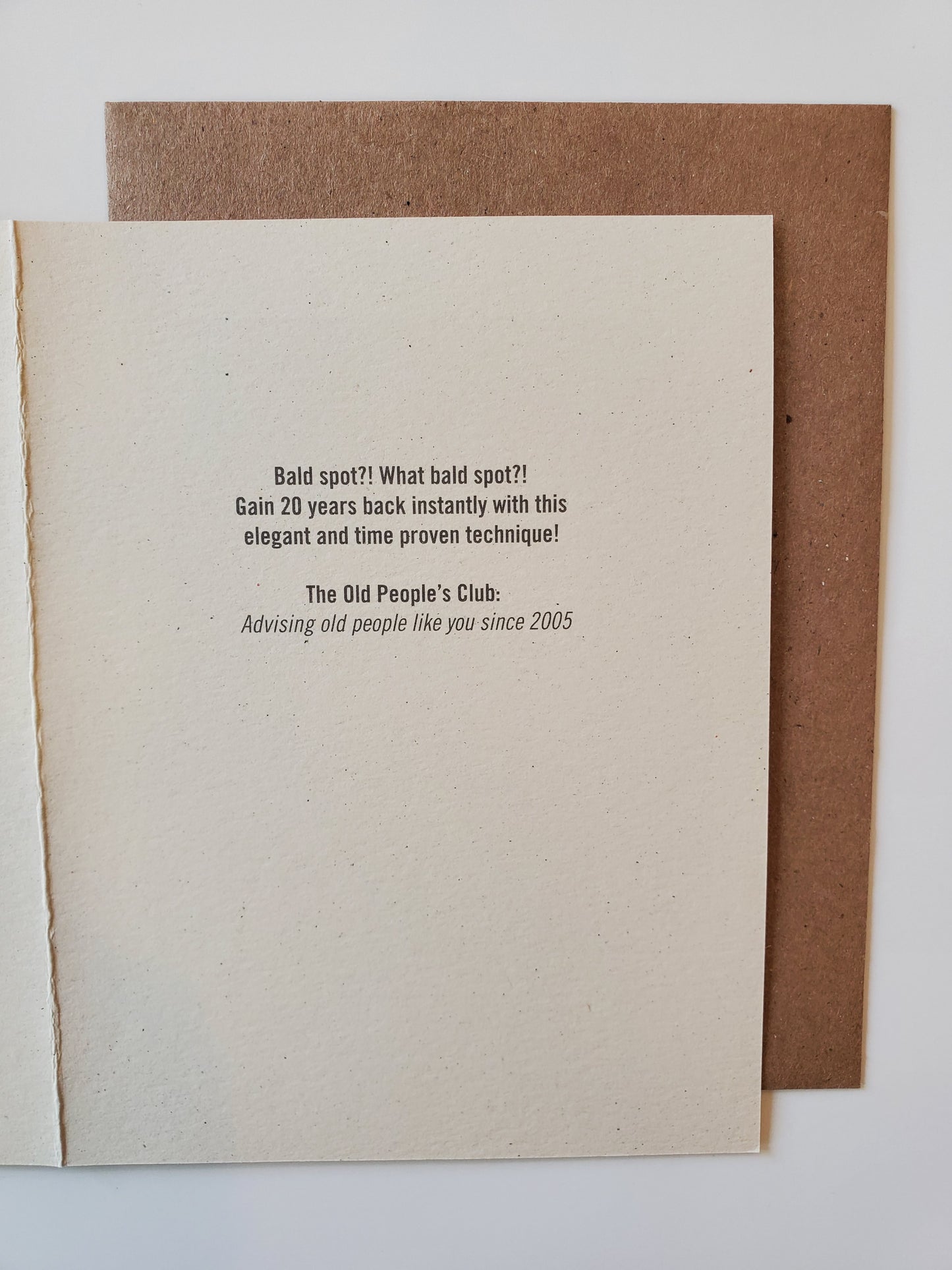 birthday - comb over