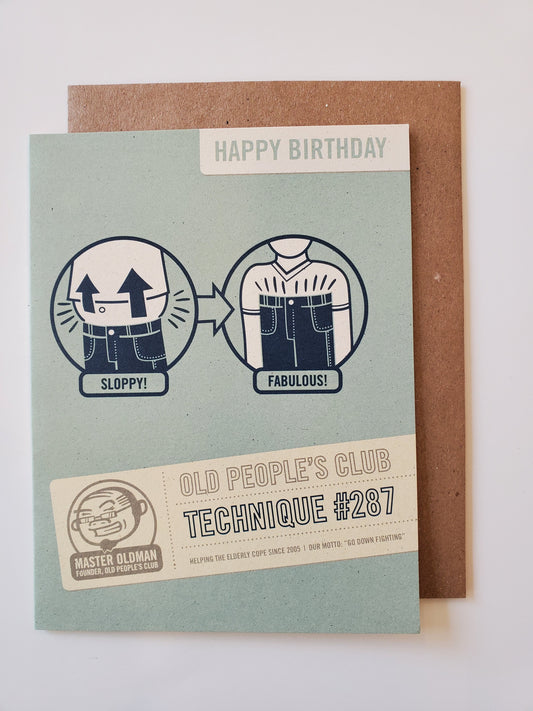 birthday - chest pants