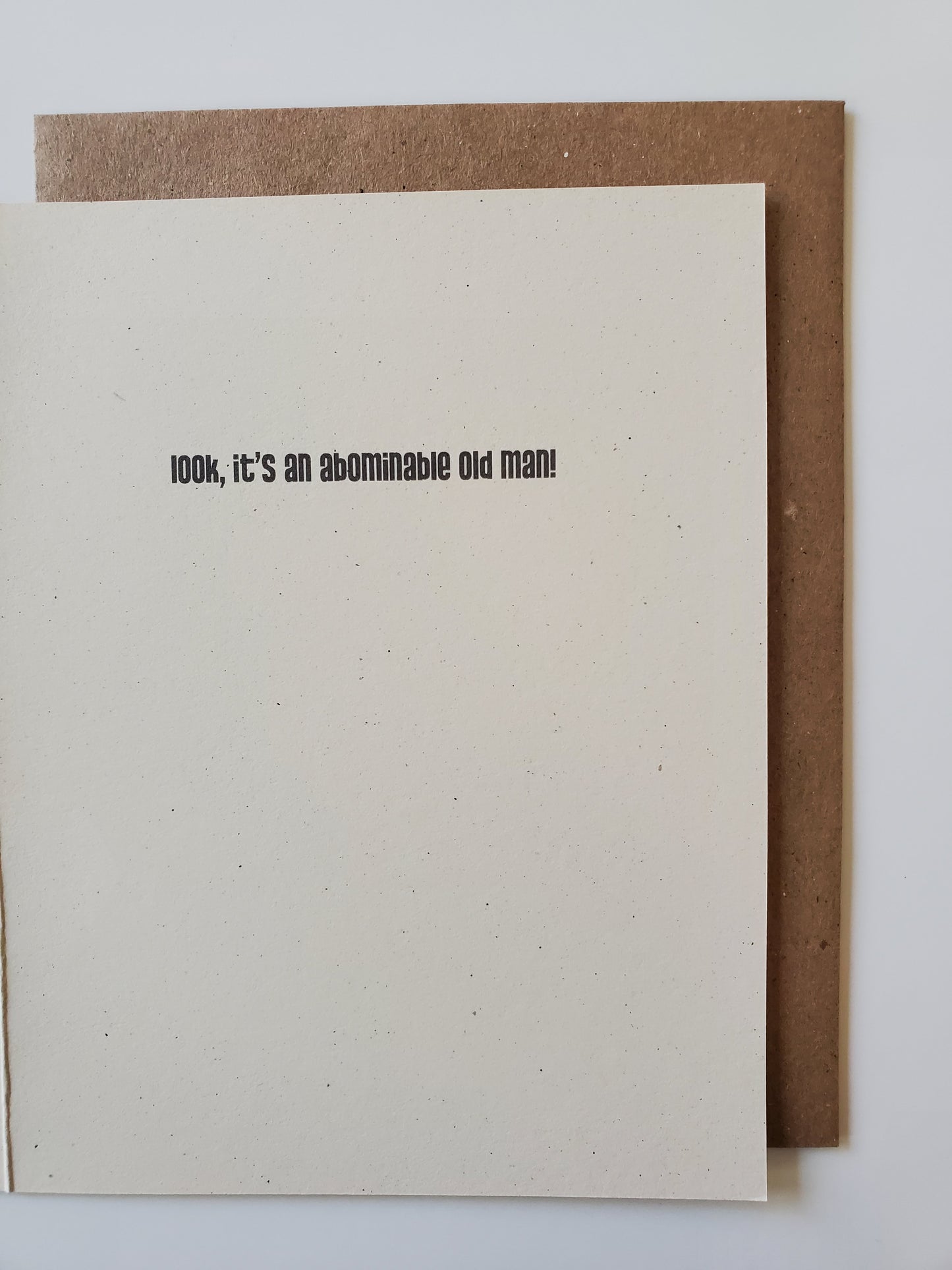 birthday - abominable man