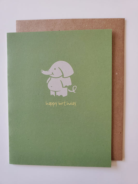 birthday - elephant