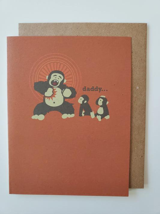 father's day - ape dad
