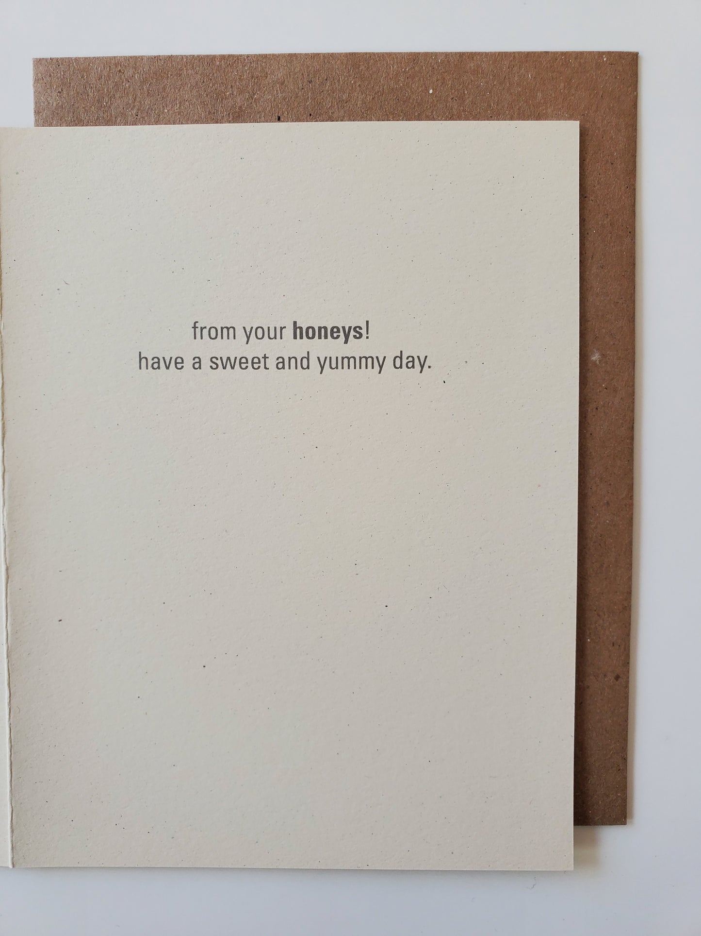 mother's day - to mommy from honeys