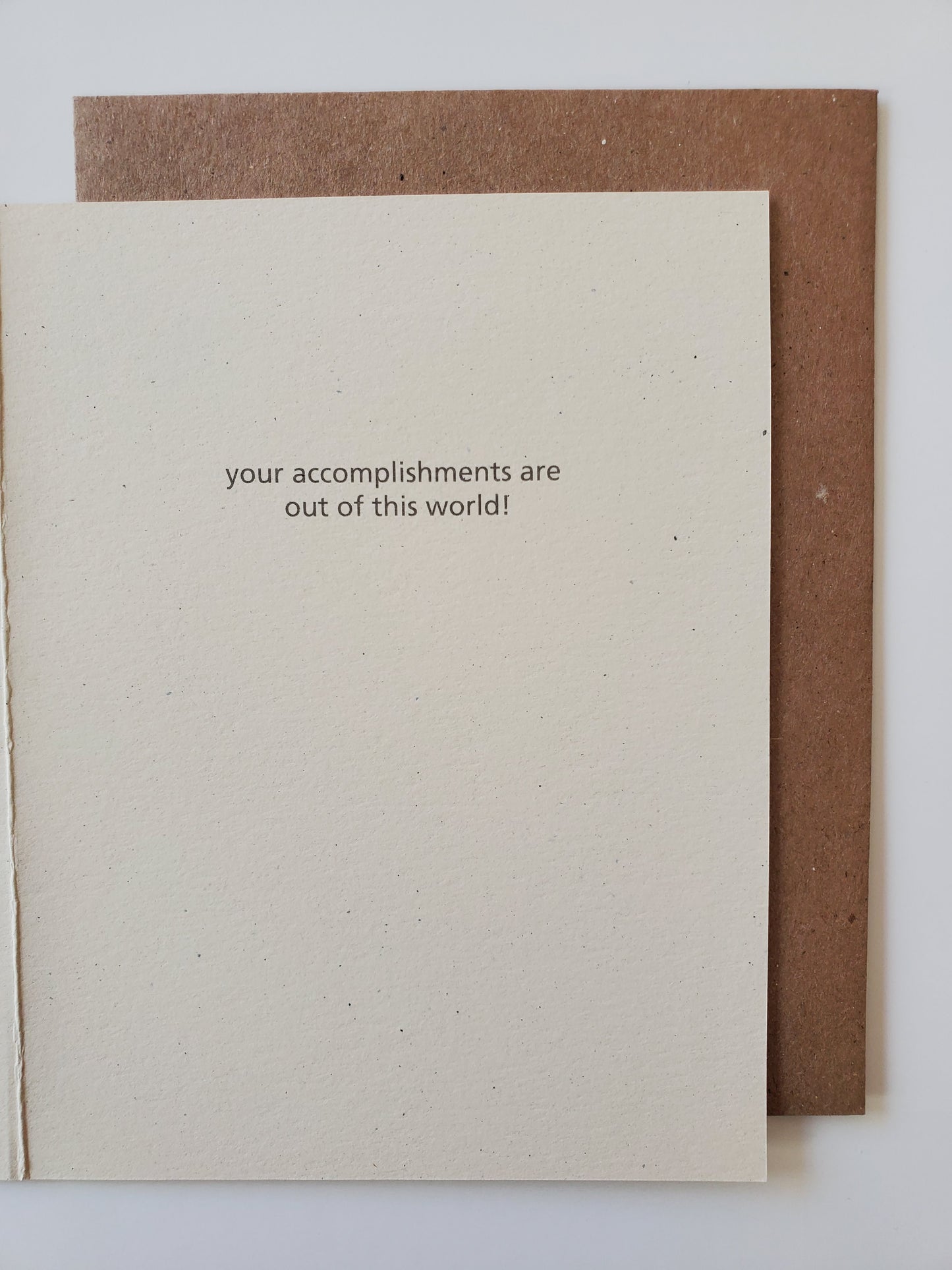 congrats - out of this world