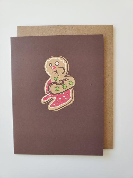 winter - gingerbread man