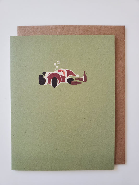 winter - drunk santa