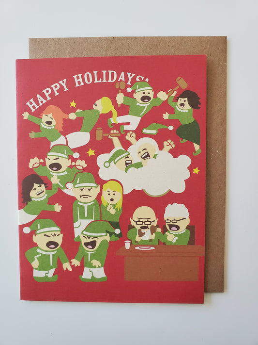 winter - family gathering