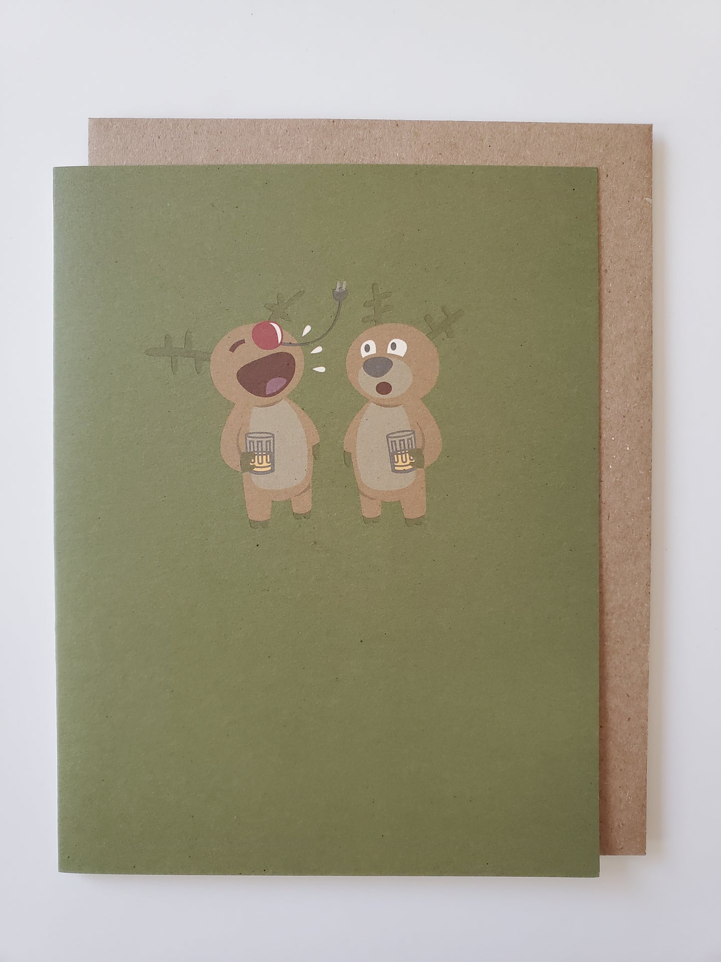 winter - real rudolph