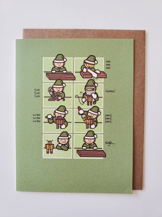 winter - elf workshop