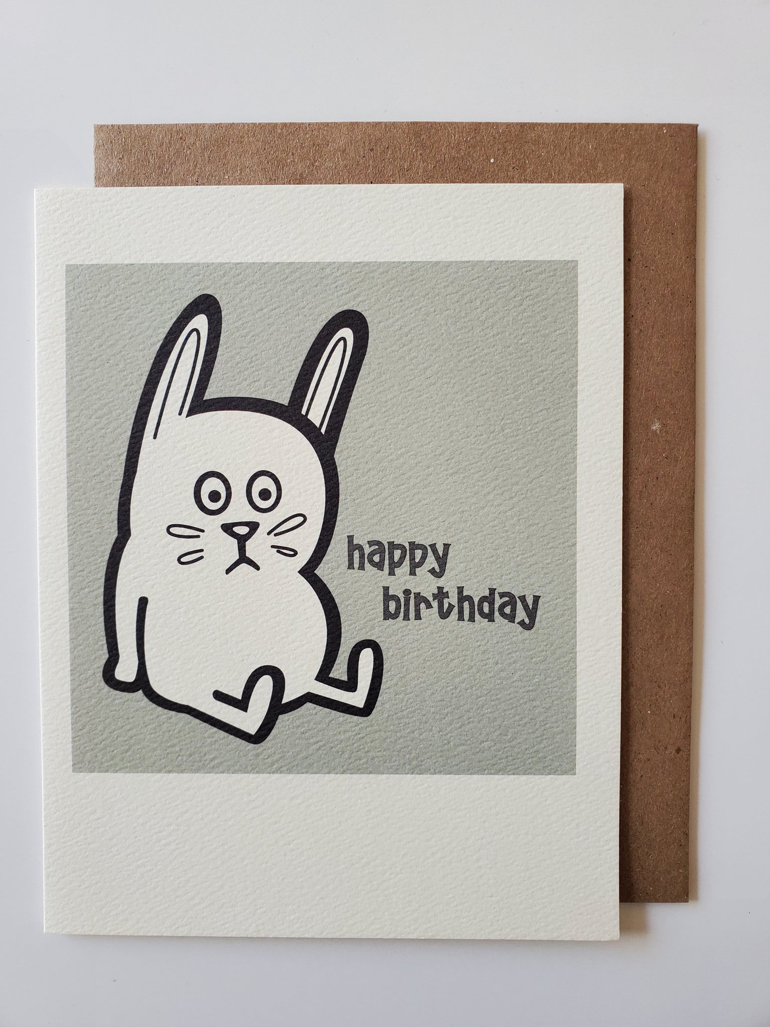 birthday - bold hare