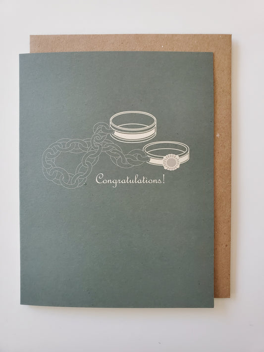 wedding congrats - chains