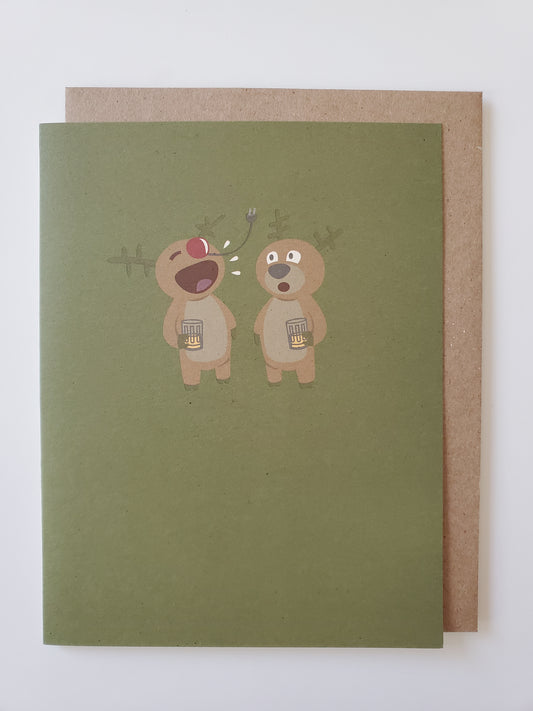 winter - real rudolph