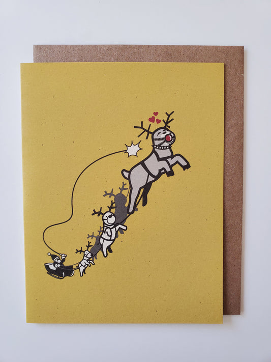 winter - masochistic reindeer